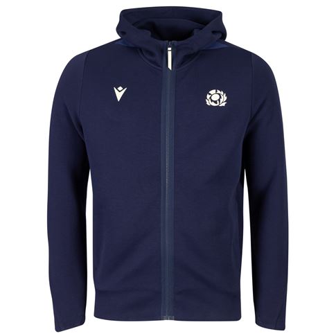 Scotland Mens Travel Full Zip Hoodie 26/27 - Front View