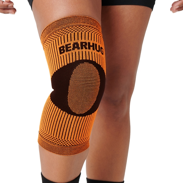 Bearhug Knee Support - Model Front Close-up