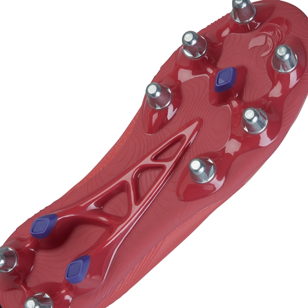 Canterbury Adults Stampede Pro Soft Ground Rugby Boots - Orange