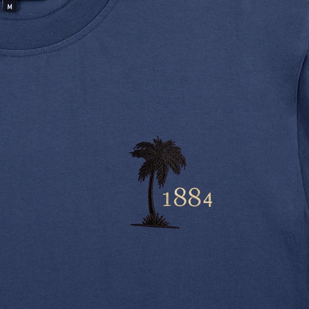 Fiji 1884 T-Shirt - Petrol Blue