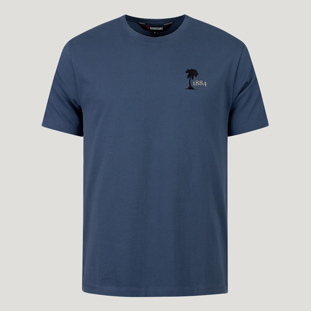 Fiji 1884 T-Shirt - Petrol Blue