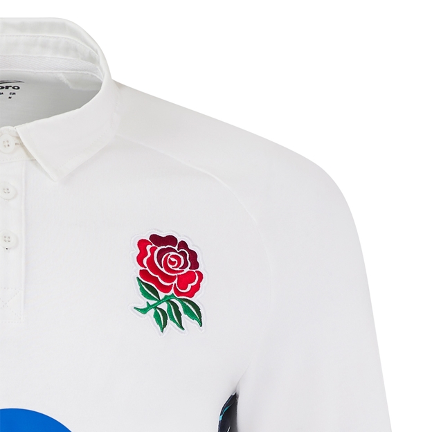England Womens Home Classic Rugby Shirt - Long Sleeve 2025 - RFU Rose