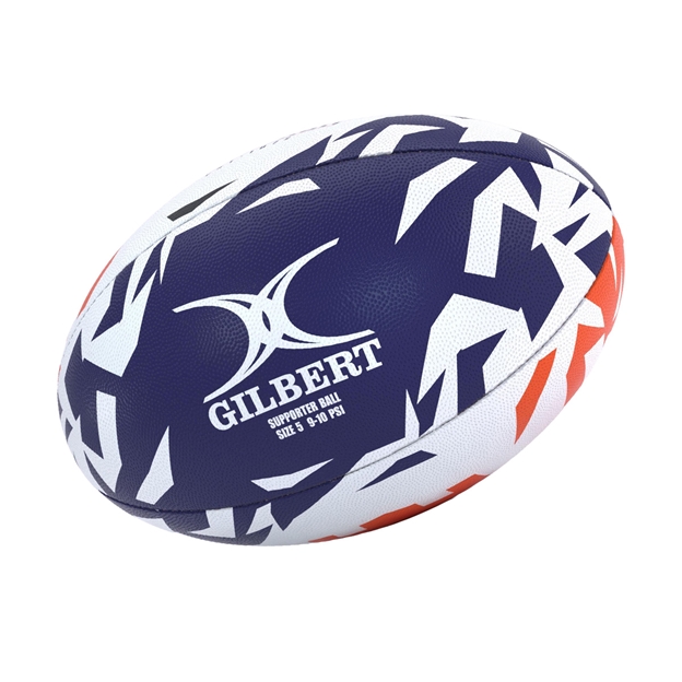 Gilbert Edinburgh Supporters Rugby Ball 26/27 - Back View