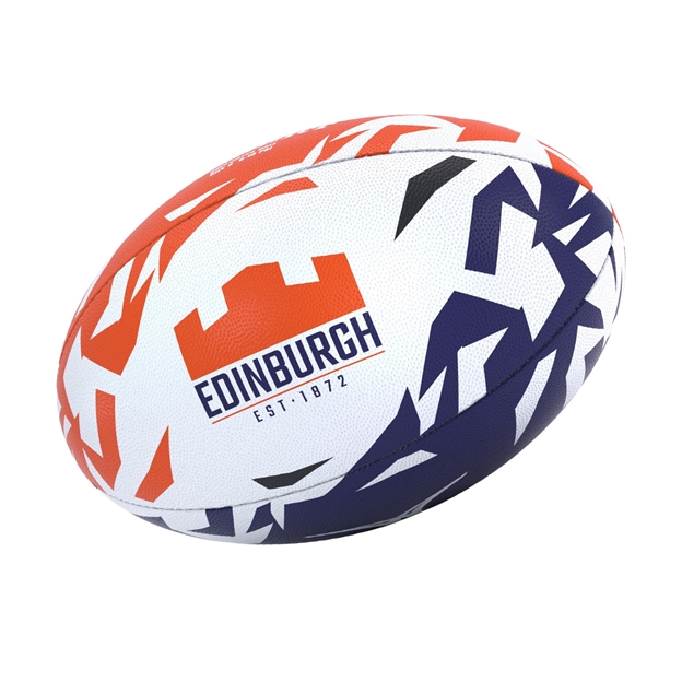 Gilbert Edinburgh Supporters Rugby Ball 26/27 - Side1 View
