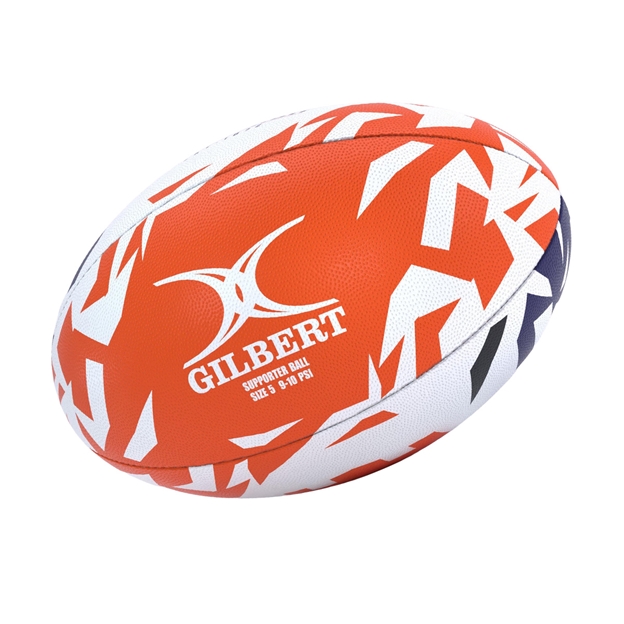 Gilbert Edinburgh Supporters Rugby Ball 26/27 - Side2  View