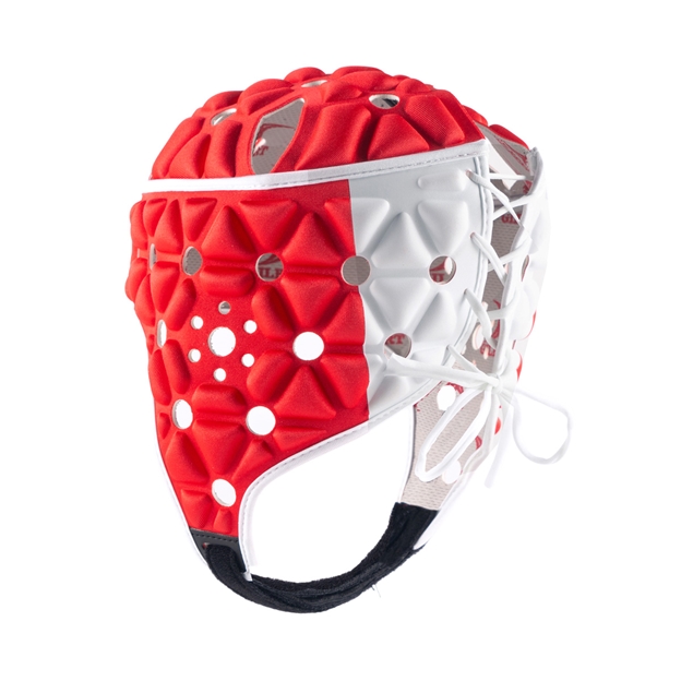 Gilbert Air Headguard Red - Back View