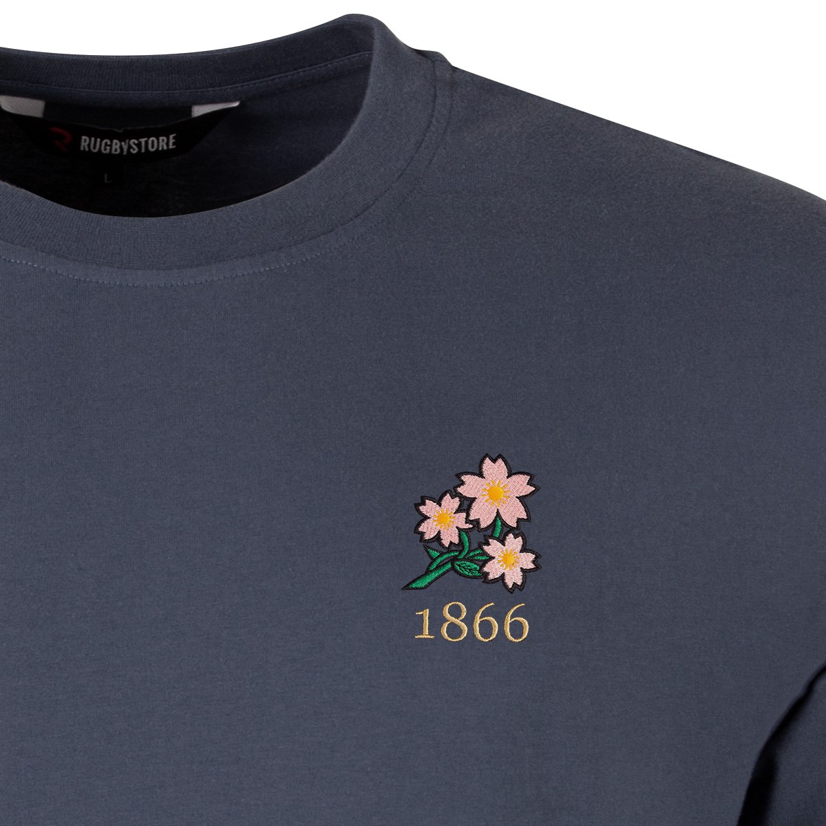 R1823 Japan 1866 T-Shirt - Petrol Blue