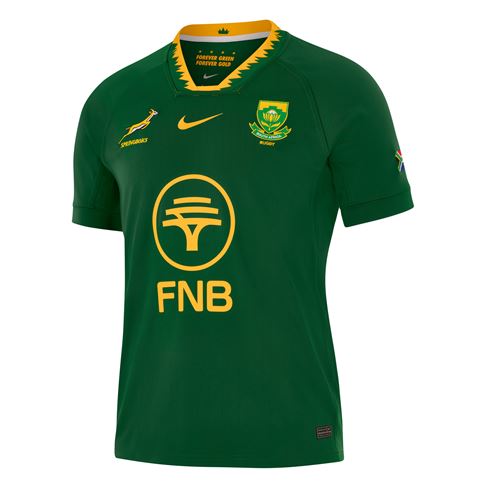 South Africa Springboks Mens Home Stadium Jersey 25/26 - Front