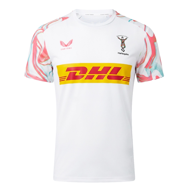 Harlequins Kids Pre Match T-Shirt 26/27 - Sea Angel