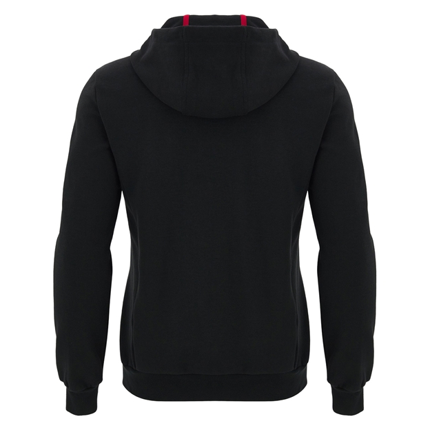 Gloucester Mens Travel Hoodie 26/27 Black - Back View